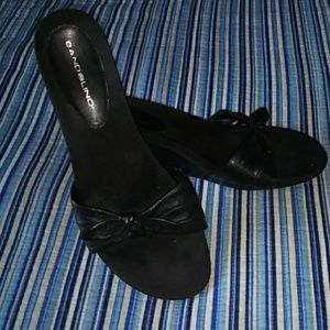Bandolino sz 9 wedge sandals